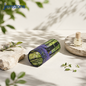 Tubo de Papel Kraft con Temática de Bosque Natural Sostenible, Caja de Embalaje de Cartón Resistente, Tamaño Personalizable - Product Image 5