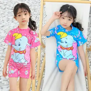 Factory Supply OEM Printed Girl Kids Bikini Swimwear