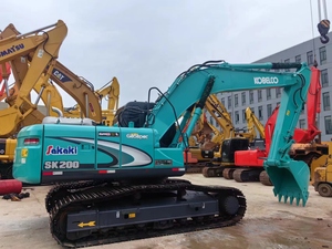 รถขุดตีนตะขาบ Kobelco SK200 มือสอง ระบบไฮดรอลิกเดิม ใช้เครื่องยนต์ Kobelco Sk200 แท้ สำหรับงานก่อสร้างขนาดใหญ่ - Product Image 2