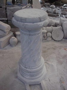 Tùy chỉnh thiết kế hiện đại thiên nhiên đá cẩm thạch cột trang trí Roman cột trụ cột cho ngôi nhà - Product Image 5