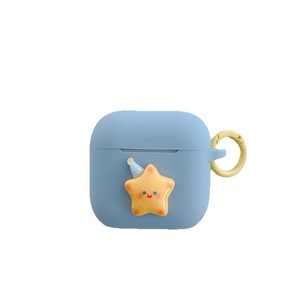 Estuche con diseño de estrella compatible con auriculares inalámbricos AirPods de 4.ª generación, estuche Pro 2, estuche de silicona de 3.ª generación - Product Image 5