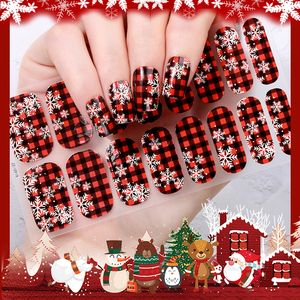 Pegatinas <span class=keywords><strong>de</strong></span> <span class=keywords><strong>Uñas</strong></span> Navideñas al por Mayor, <span class=keywords><strong>Uñas</strong></span> Navideñas <span class=keywords><strong>de</strong></span> Color Rojo, Envolturas Autoadhesivas <span class=keywords><strong>para</strong></span> <span class=keywords><strong>Uñas</strong></span> <span class=keywords><strong>para</strong></span> <span class=keywords><strong>Navidad</strong></span> - Product Image 4