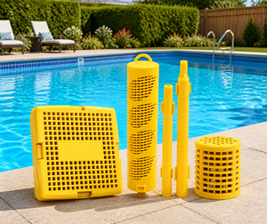 JC Wholesale Ensemble d'accessoires de filtration d'eau pour <span class=keywords><strong>piscine</strong></span> et spa, avec pot de désinfection puissant bactériostatique, capacité 500 gallons - Product Image 1