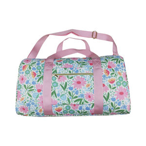 Nessuna tariffa PM <span class=keywords><strong>Me</strong></span> in Stock fiori borse da palestra per la notte all'ingrosso di materiale in tela per ragazze Boutique di viaggio per le borse delle sorelle di scuola - Product Image 4