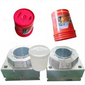 Cubo de plástico americano para pintura, material PP, tapa de fácil apertura, cubo para fertilizantes imprimible, molde de inyección de plástico - Product Image 4