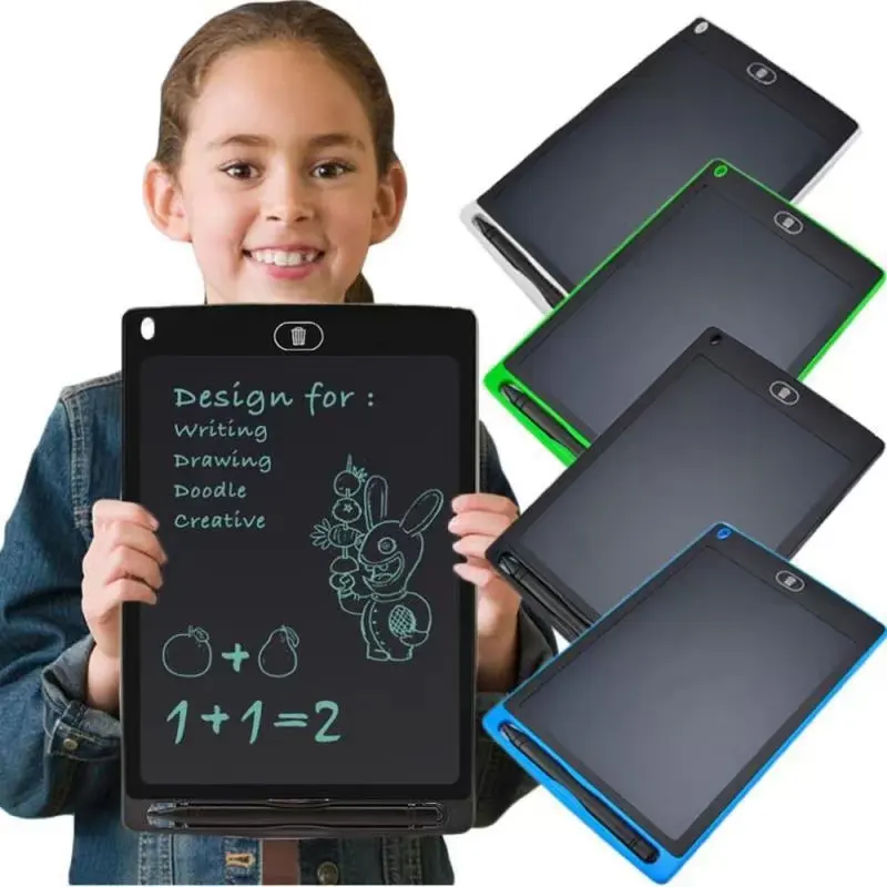 8.5 inç Mini çizim kurulu LCD ekran yazma çizim tableti kurulu yetişkinler için çocuklar Lcd yazı tahtası