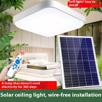 Plafonnier solaire moderne Junmu pour intérieur lumière LED haute puissance pour salon couloir balcon chambre allée cour