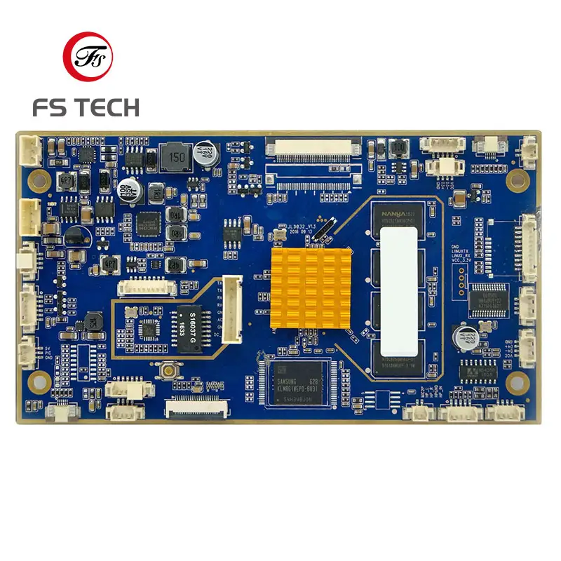 Elektronische Printplaat Oem Aangepaste Assemblage Industriële Besturingskaart Fabricage-Oplossing Fabriek