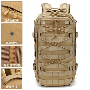 Assault Pack Rucksack Unisex 1000D Nylon Molle <b>System</b> Tactical Backpack Anti-theft Waterproof Backpack A-2653 - Product Image 2