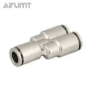 Pneumatic Y Type Reducer One Touch Connector Air Tube Fitting