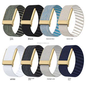 Bracelet de montre de remplacement Handodo en nylon élastique avec boucle auto-agrippante, bracelet de sport réglable et respirant 22 mm pour - Product Image 1