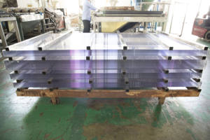 Lámina de Plástico PC Transparente Azul SY, Material Plástico Crudo de Alta Calidad - Product Image 2