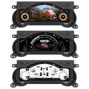 Tableau de Bord Numérique LCD de 12,3 Pouces avec Compteur de Vitesse pour Toyota FJ Land Cruiser 2007-2022 - Product Image 1