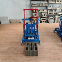 Machine mobile de fabrication de blocs de ciment à forte densité et haute résistance, très demandée et économique