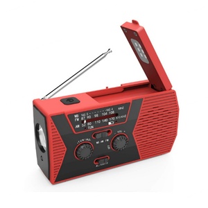 Vente flash - Batterie externe multifonctionnelle à manivelle d'urgence avec lampe - 2000 mAh - Chargeur de téléphone portable rechargeable - Product Image 1