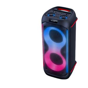 屋外パーティーとホームシアターのためのTFサポート付きDJスピーカーBluetoothパーティー用8インチダブルウーファー - Product Image 4