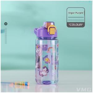 แก้วน้ำ sanrioed 600มล. ขวดพลาสติกสไตล์คลาสสิกลายการ์ตูน Kuromi My Melody ถ้วยฤดูร้อน - Product Image 4