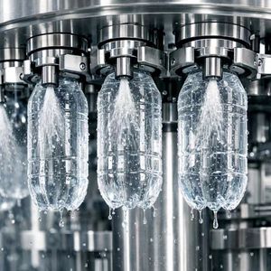 <span class=keywords><strong>Machine</strong></span> de remplissage automatique d'eau minérale / Ligne de remplissage d'eau en bouteille 3 en 1 entièrement automatique en vente directe d'usine - Product Image 1