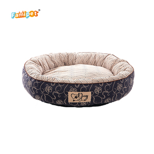 Famipet Fabricante Personalizado Novo Design Confortável Macio Lavável Luxo Rodada Donut Calmante Pet <span class=keywords><strong>Cat</strong></span> Dog Bed - Product Image 6