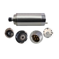 Moteur de broche CNC 800W 65mm 24000 tr/min avec onduleur 1,5KW, pompe 75W