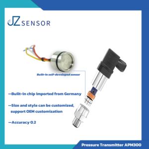 JZセンサーAPM300圧力トランスデューサー＆トランスミッター150Psi 4-20mA 316Lステンレス鋼IP65 0.5%FS精度圧力監視 - Product Image 3