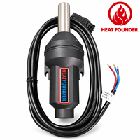 HeatFounder ZX-B2 230V 1600W Souffleur d'air chaud, allumeur de granulés, outil manuel à air chaud, décolleur d'étiquettes portable, facile à utiliser, haute qualité