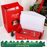 Boîte de papier d'emballage en carton rebondi de style amour de forme personnalisable Cadeau de Noël créatif pour bougies agréablement surpris