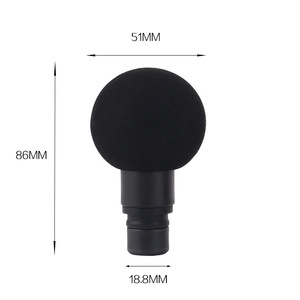 Home Fitness Metall ABS PP Faszien pistole Massage stab mit Relaxer Zubehör für die Körper anwendung - Product Image 6