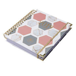 Cuaderno de Notas Personalizado A5 con Espiral Dorado e Impresión de Logotipo - Product Image 4