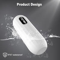 Intelligenter Männlicher Masturbator Automatische Vibration Flugzeugbecher Clip-Saugnapf Tiefer Rachen Klare Aussprache Erotik-Zubehör für Erwachsene