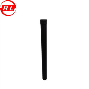 Poêle à granulés murale unique noire, 40 pièces, <span class=keywords><strong>tube</strong></span> de flux d'échappement, cheminée droite - Product Image 4