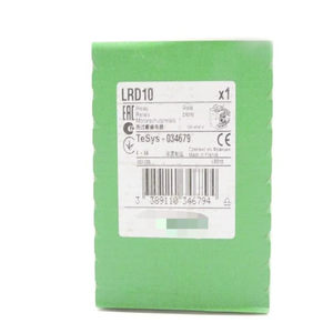LRD10 4-6A NSMP Nuovo Originale Pronto per la Spedizione Controllore PLC Dedicato per Automazione Industriale - Product Image 1