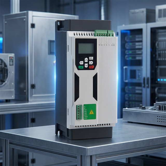 JX360 Soft Starter 3 Phase 380V 5.5kW with LCD Display Multilingual & RS485 IP65 for Industrial Motor Start/Stop Control