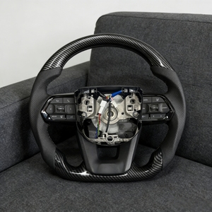 Convient pour le volant en fibre de carbone <span class=keywords><strong>Toyota</strong></span> Prado Camry Alphard Highlander RAV4 Siena Crown Alts Hilux Noah Lexus <span class=keywords><strong>Corolla</strong></span> - Product Image 5