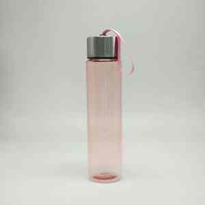 Botella de Agua de Plástico Reutilizable, Portátil, a Prueba de Fugas y Resistente a Caídas, con Pajita y Tapa, Segura para Alimentos, Ideal para Deportes de Verano al Aire Libre - Product Image 3