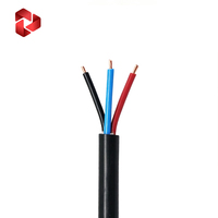 Câble souple en PVC NVDAN RVV YSLY avec conducteurs en cuivre et aluminium 0,6/1 kV pour applications industrielles et de construction en centrales électriques