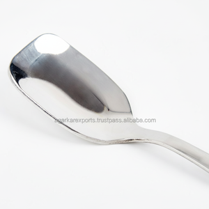 Cuillère à dessert en acier inoxydable de qualité supérieure |   Couverts de table à finition miroir et bords lisses - Product Image 1