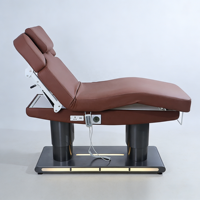 Lit de massage de salon, lit de beauté professionnel, équipement de spa électrique réglable, mobilier de salon confortable et ergonomique