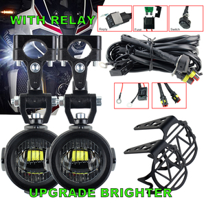 Luz Antiniebla LED para Motocicleta, Carcasa Negra, Luces Auxiliares LED para <span class=keywords><strong>BMW</strong></span> <span class=keywords><strong>R1200GS</strong></span> - Product Image 3