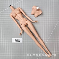 NOUVEAU Modèle de poupée articulée à l'échelle 1/6 de 30 cm, figurine de supermodèle à articulations amovibles, différentes couleurs de peau, personnalisable OEM