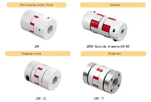 Elastic Jaw Shaft Coupling Plum Flower Spider Coupling Flexible Mechanical Jaw Shaft Couplings With Keyways