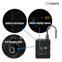 Conteneur intelligent à scellage électronique, cadenas électronique intelligent, solutions de suivi logistique, traceur GPS étanche