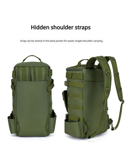 Cross border outdoor men's <b>backpack</b> one bag multi-purpose large capacity single shoulder Tote travel bag fishing pole <b>backpack</b> - Product Image 5