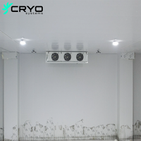 Chambre de congélation rapide haute capacité avec technologie de congélation rapide, moteur, panneaux PU/PIR pour usage commercial, préservation alimentaire