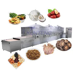 Microwave powder dryer microwave sterilization machine for spices black soldier fly microwave drier