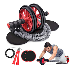Fitness Core Coaster 6-en-1 entraîneur abdominal Ab roue rouleau Kit Machine Six <span class=keywords><strong>accessoires</strong></span> de soins d'exercice abdominal - Product Image 5