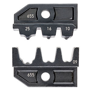 Herramienta de crimpado para terminales de férula, tamaños 655, 25, 16, 10, 09, para conectores de cable - Product Image 1