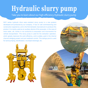 DEHUIKE High Flow River Lake Dredging Excavating Agitator Hydraulic New Submersible Sand Slurry Pump for Sale - Product Image 6