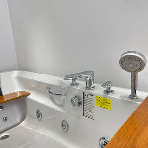 Neues Produkt in China Acryl freistehende Jet Whirlpool Badewanne Badewanne <span class=keywords><strong>Massage</strong></span> gerät einweichen - Product Image 3