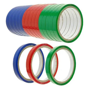 18pcs Durable Rubber Adhesive <strong>PVC</strong> Bag Sealing <strong>Tape</strong> 3/8 Inch X 110 Yds for Meat Ice Bags Packaging - Product Image 1